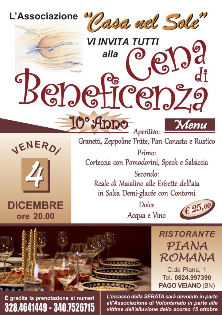 Cena Beneficenza