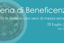 Cena di Beneficenza – 28 Luglio 2016