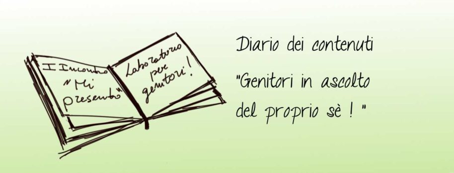 Diario dei contenuti – Laboratorio “Genitori in ascolto del proprio sè”