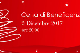 Cena di Beneficenza Natale 2017