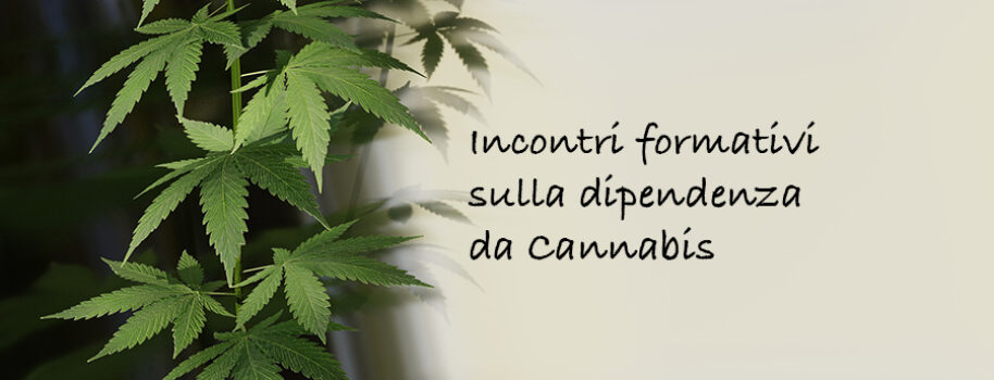 INCONTRI FORMATIVI SULLA DIPENDENZA DA CANNABIS